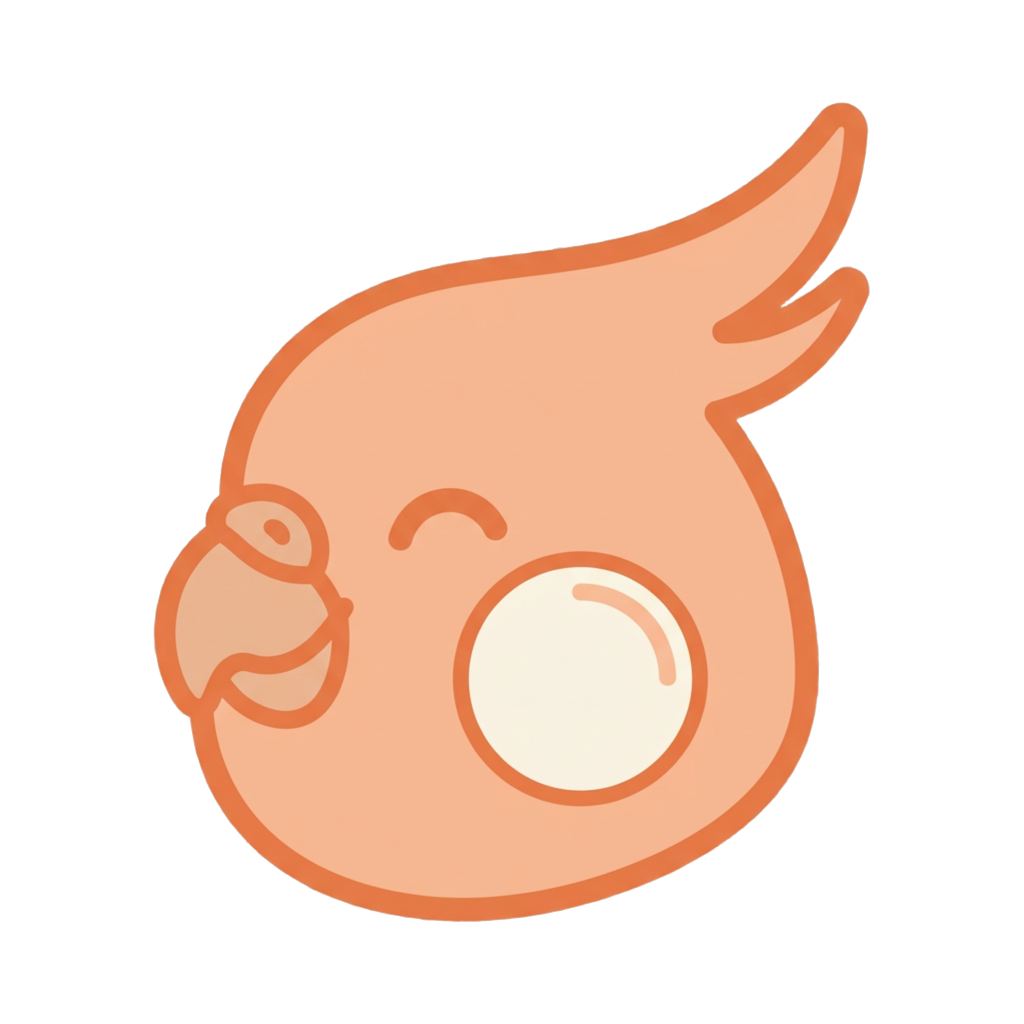 Cockatiel illustration